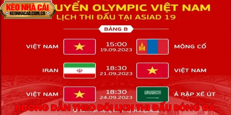 Cập nhật lịch thi đấu bóng đá giờ đây đã trở nên dễ dàng hơn bao giờ hết