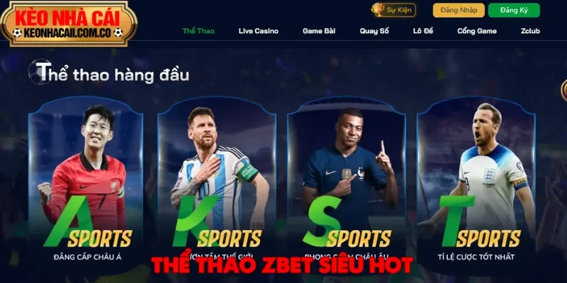 Zbet là điểm đến lý tưởng cho những ai yêu thích cá cược thể thao online